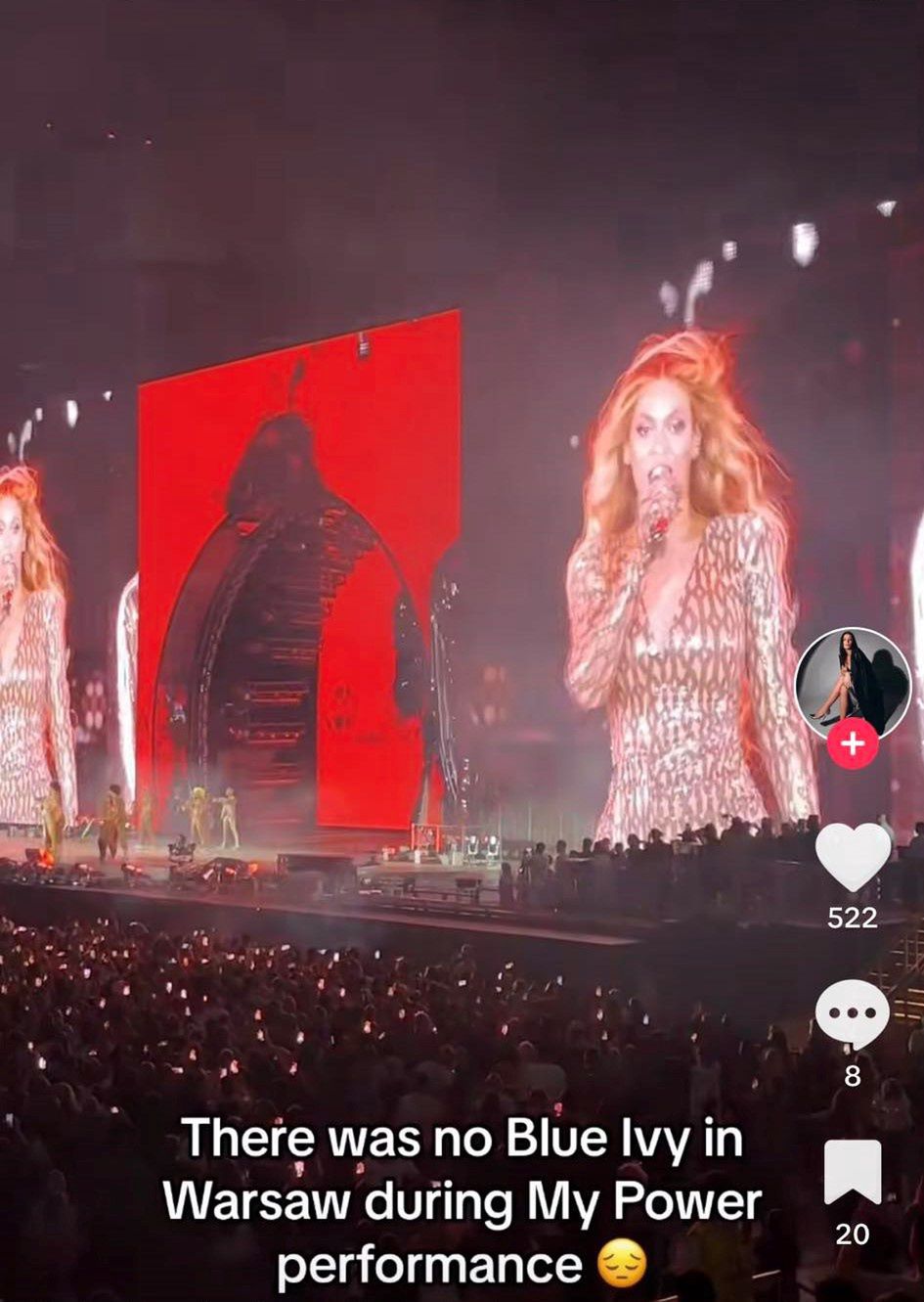 Blue Ivy nie wyszła na scenę podczas koncertów Beyonce w Polsce