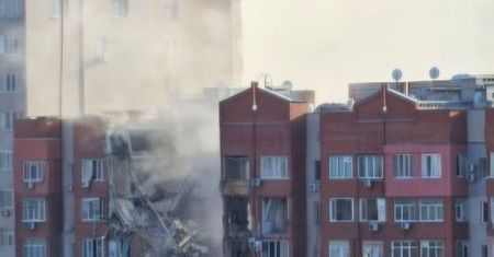 Eksplozje w dużym ukraińskim mieście. Zniszczono blok
