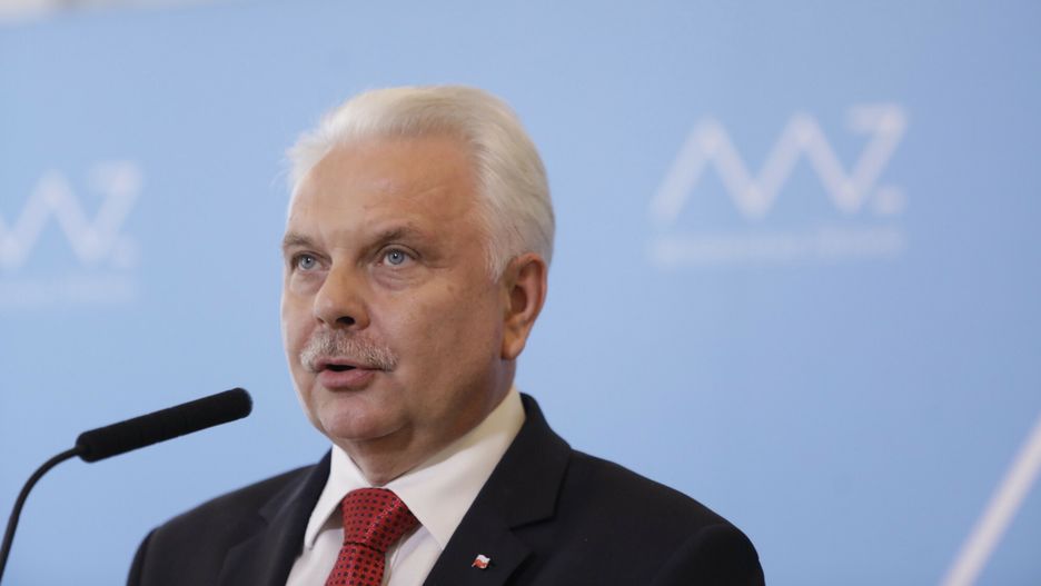 Ministerstwo zdrowia o nowej mapie powiat�w z obostrzeniami10.09.2020 Warszawa Konferencja ministra zdrowia nt nowej mapy powiatow z obostrzeniami, w kategoriach zoltej i czerwonej  fot. Grzegorz Banaszak/REPORTER
n/z: Waldemar KraskaGrzegorz Banaszak/REPORTER
