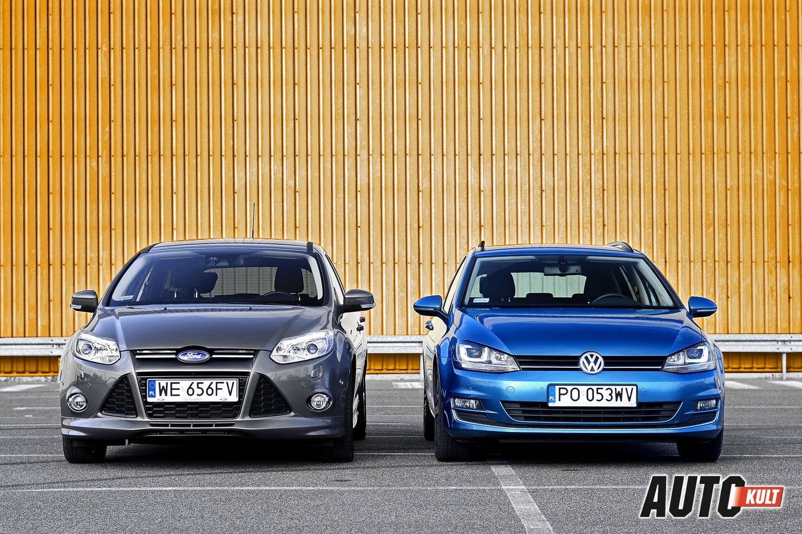 Volkswagen Golf Variant VII 2,0 TDI Highline vs. Ford Focus Kombi 1,6 EcoBoost Titanium - test  [galeria] 3
