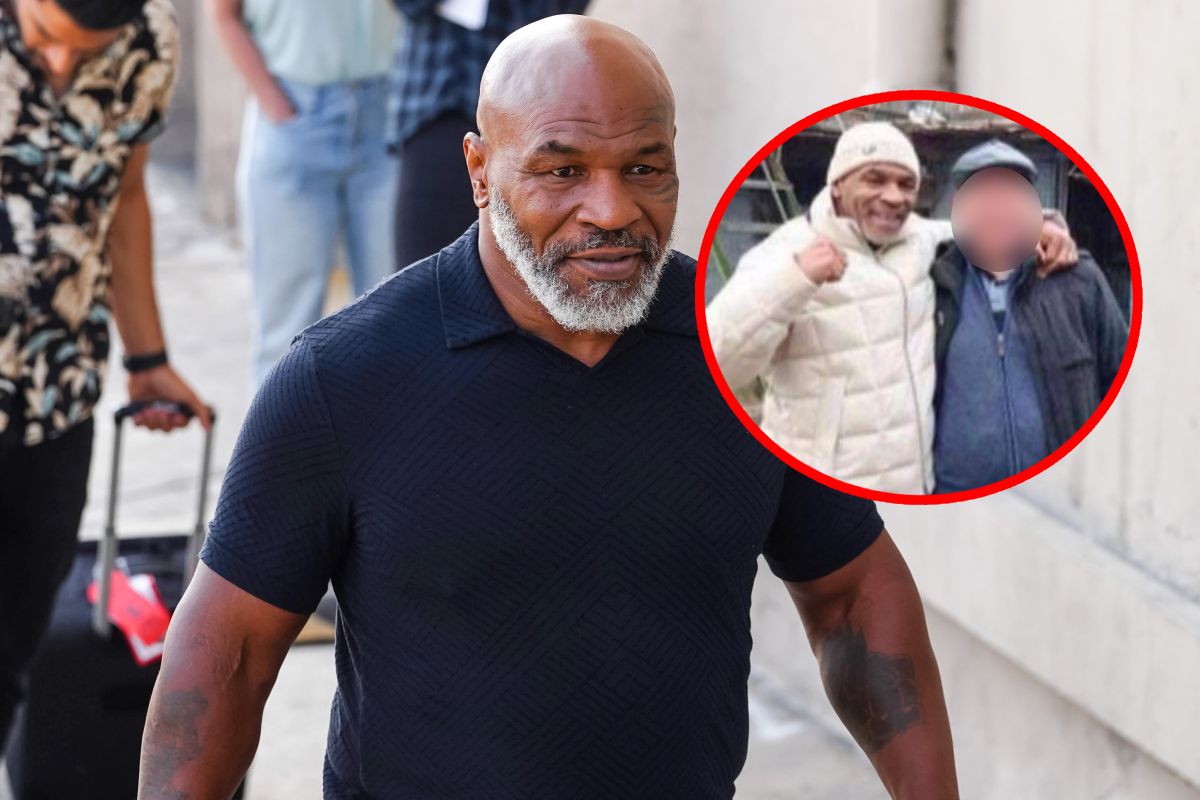 Huczy od plotek. Mike Tyson na zakupach w Piątnicy. Wójt przemówił