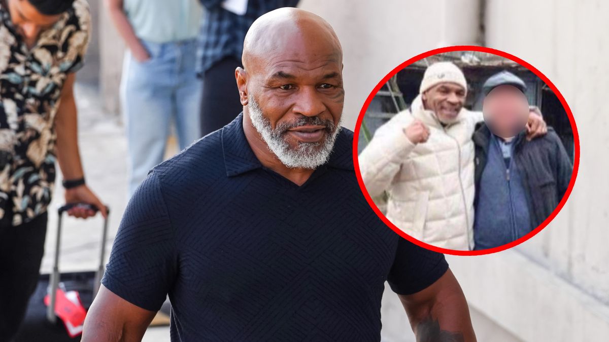 Mike Tyson odwiedził Piątnicę