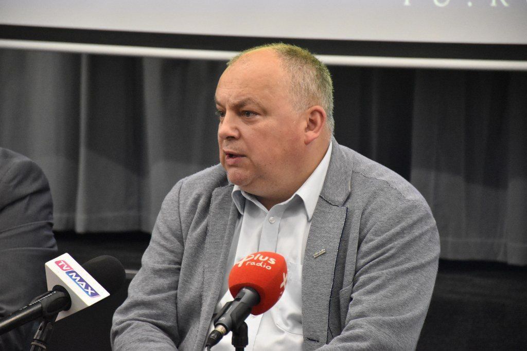 Konferencja prasowa w Klubie Studenckim &#34;Kreślarnia&#34;