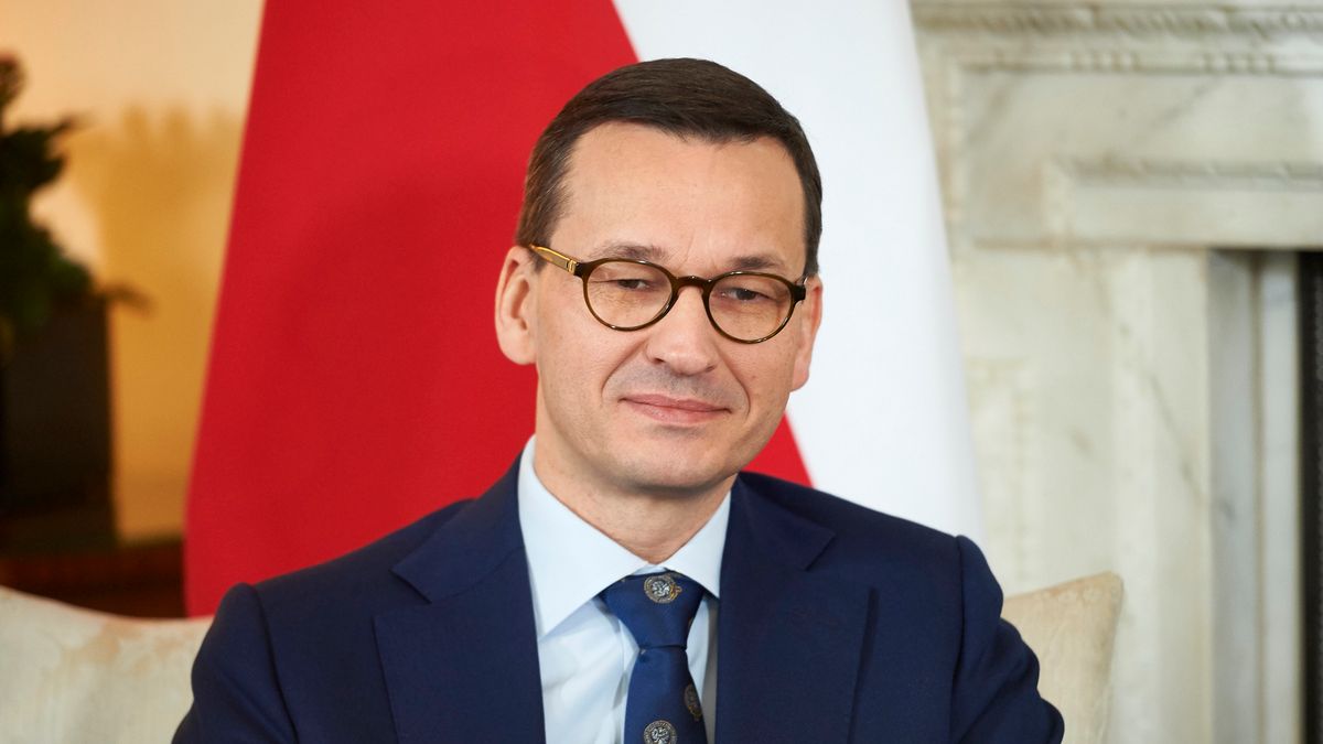 Premier Mateusz Morawiecki chce powrotu do podatku cyfrowego, fot. Niklas Halle’n – WPA Pool/Getty Images