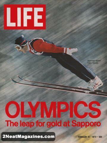 Yukio Kasaya na okładce magazynu "Life"