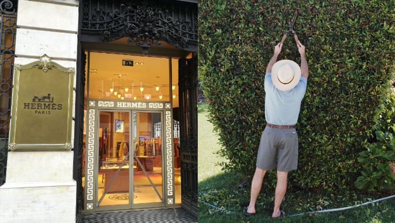 ¡El heredero de la marca Hermes quiere transferir las ganancias al jardinero!