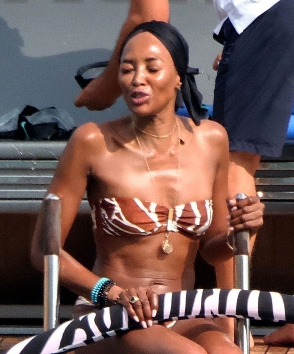 Rajskie wakacje Naomi Campbell na Ibizie