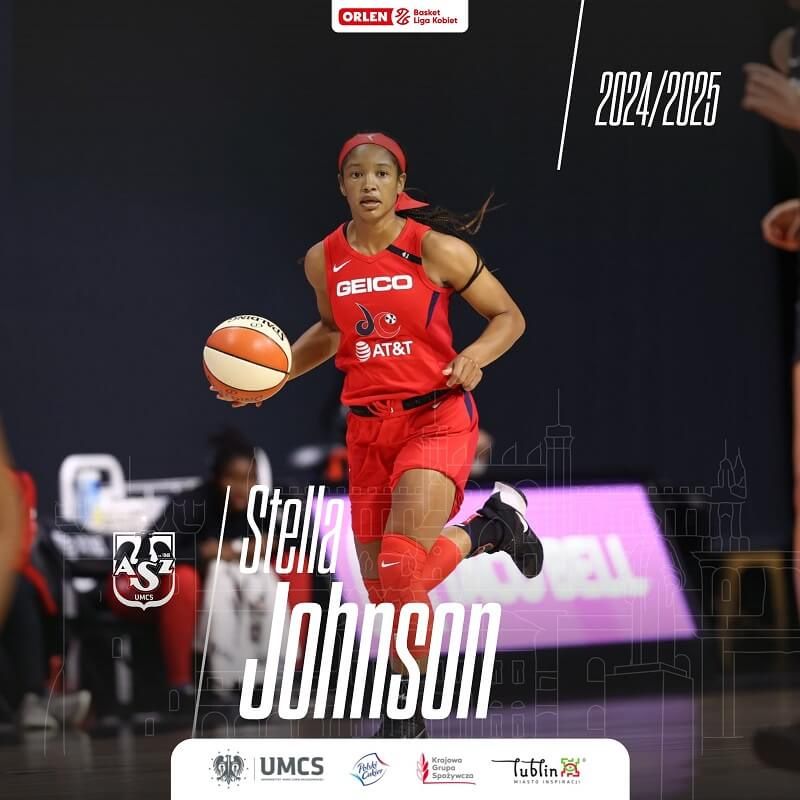 Stella Johnson nowa zawodniczka Polskiego Cukru AZS UMCS Lublin | fot. AZS