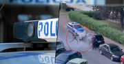 Warszawa. Chciał przejechać 7-latka. Policjantów potraktował gaśnicą. Jest nagranie