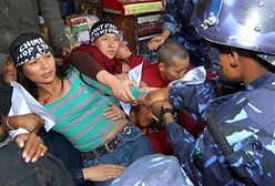 Policja rozpędziła demonstrację Tybetańczyków