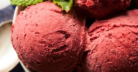 Sorbet truskawkowy w 5 minut