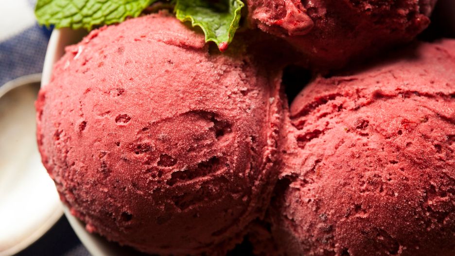 Sorbet truskawkowy w 5 minut