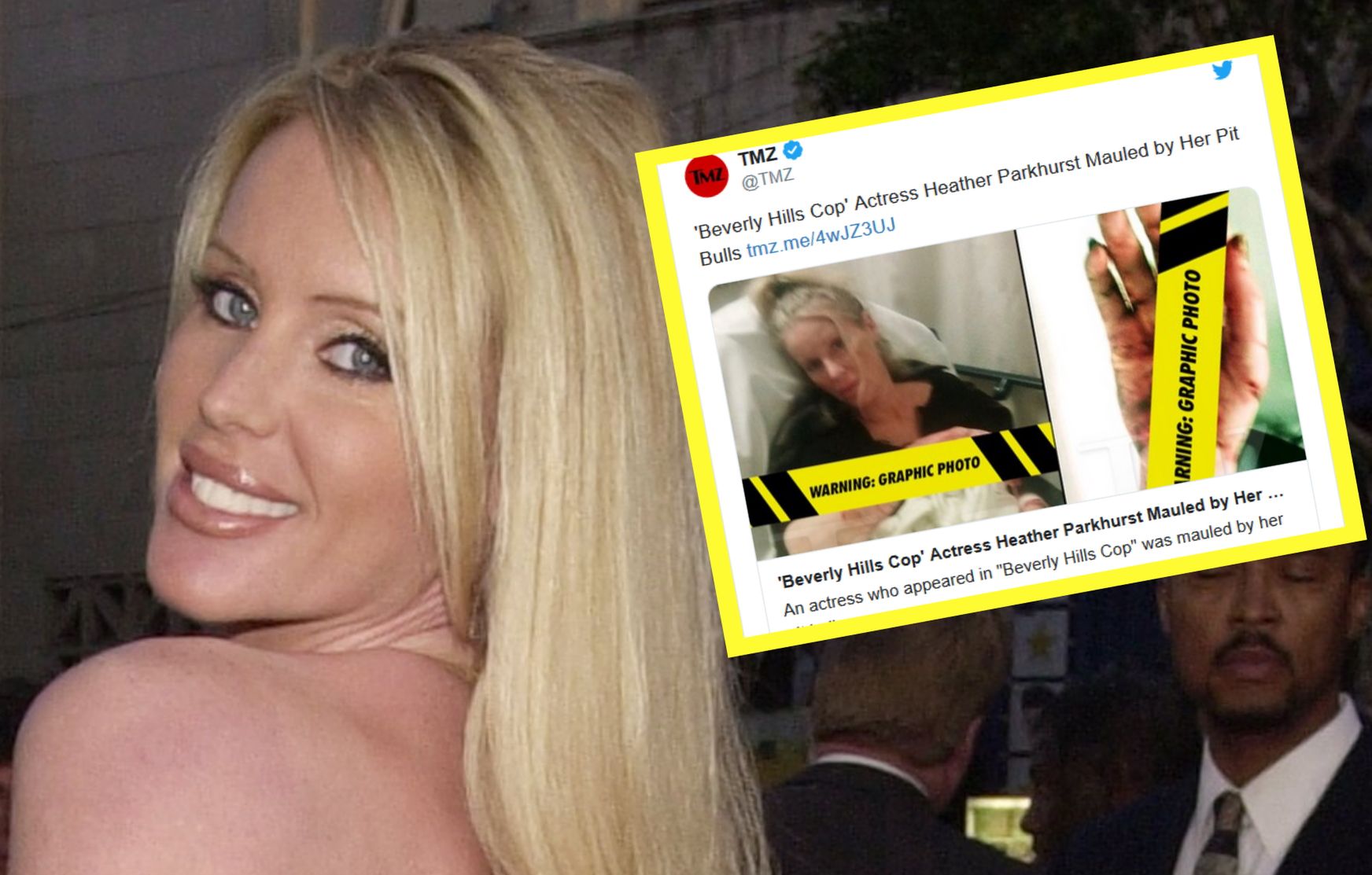 Heather Elizabeth Parkhurst została poważnie pogryziona. Niemal straciła rękę