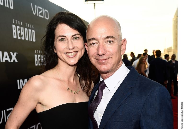 MacKenzie i Jeff Bezos jeszcze jako małżeństwo.