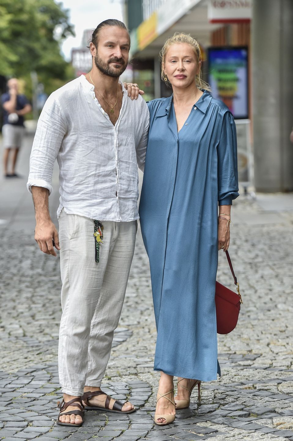 Katarzyna Warnke i Piotr Stramowski