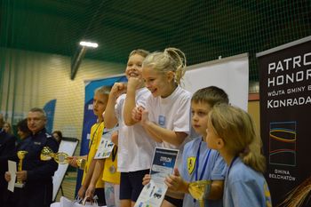 Bełchatów: Eliminacje powiatowe "Konkursu sprawności fizycznej i wiedzy o bezpieczeństwie" w ramach Policyjnej Akademii Bezpieczeństwa