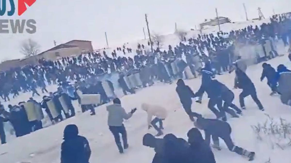 Wściekli Baszkirowie rzucili się na policjantów, doszło do regularnej bitwy