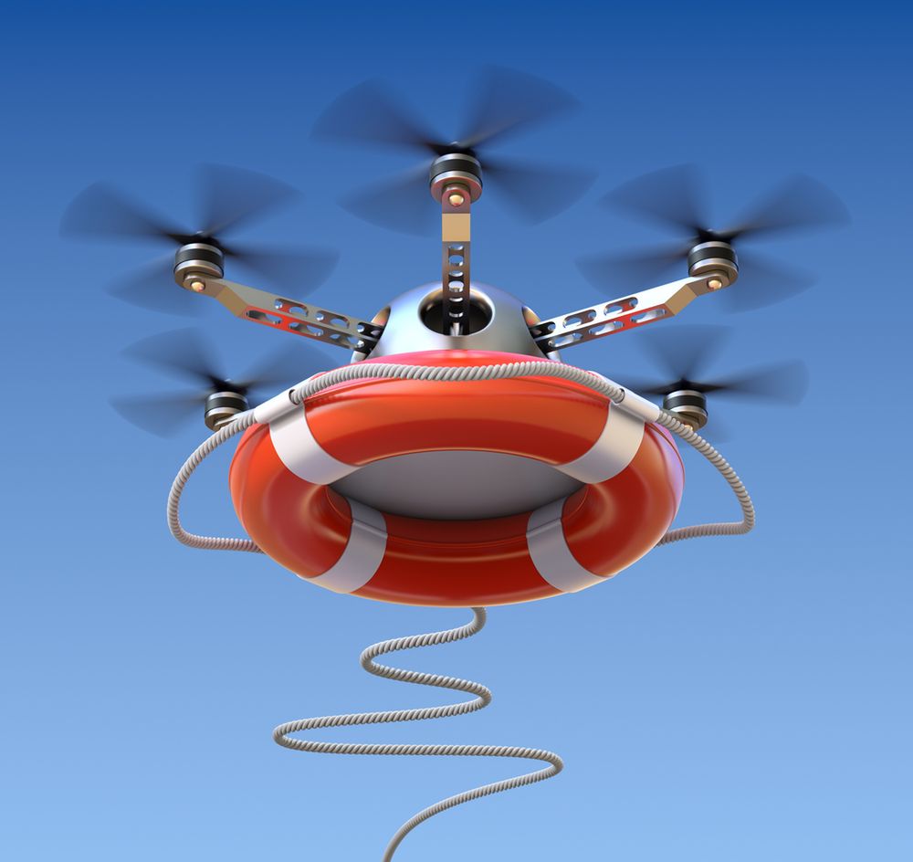 Dron ratownik wyciągnie topiącego. Żaden sprzęt nie uchroni jednak przed ludzką głupotą 2