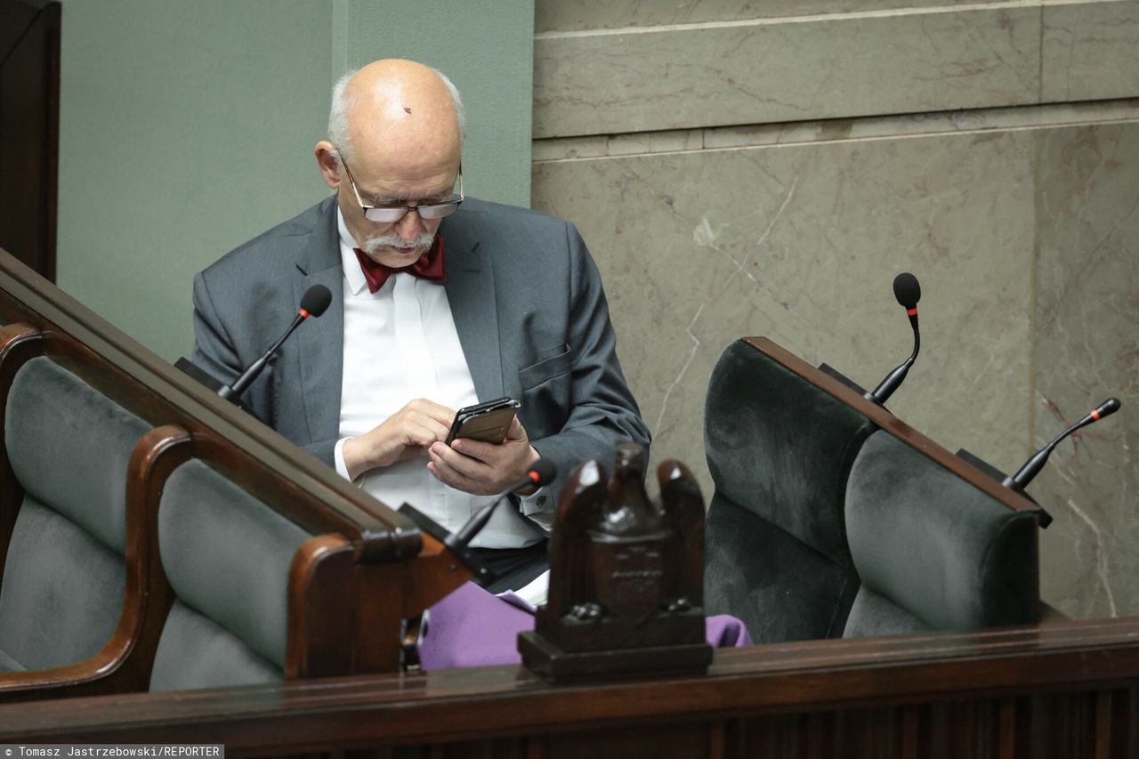 Skandaliczne słowa Korwina ws. syna. Chcą interwencji śledczych