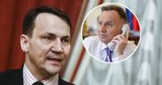 Sikorski reaguje na rozmowę Dudy z przywódcą Iranu. "Że co?!"