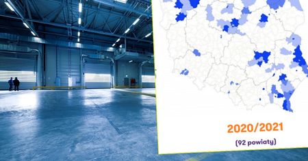 Inwestycyjna mapa Polski. W tych powiatach najłatwiej dostaniemy zwolnienie z podatku