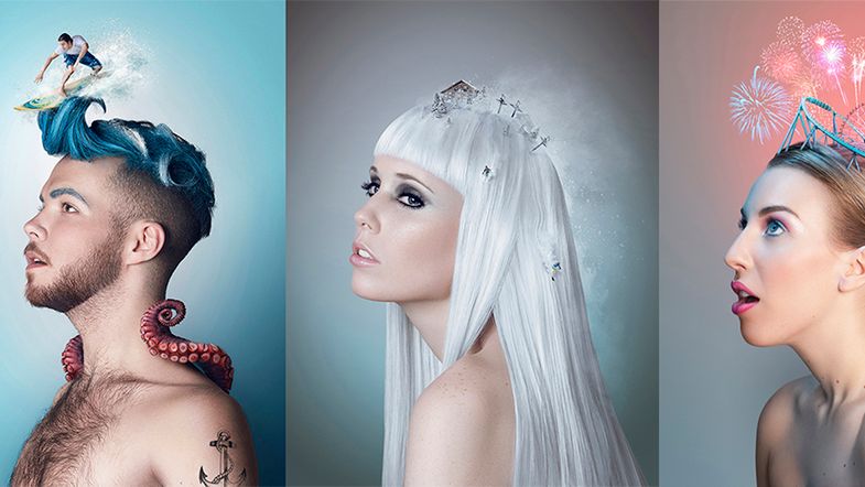 Moda i fantazja połączyły się w zdjęciach bajecznych fryzur 1