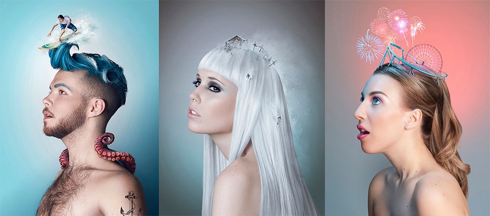 Moda i fantazja połączyły się w zdjęciach bajecznych fryzur 1