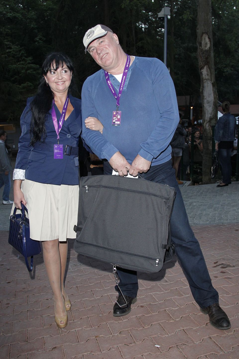 Ryszard Rynkowski z żoną