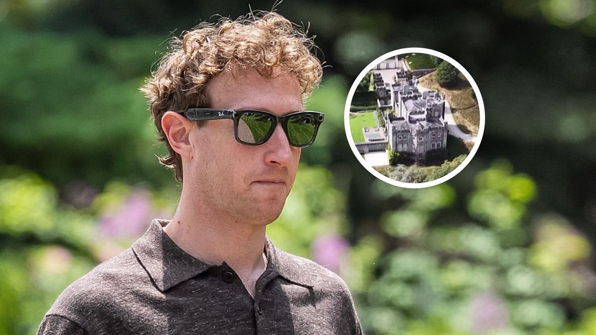 Mark Zuckerberg i zamek, który kupił