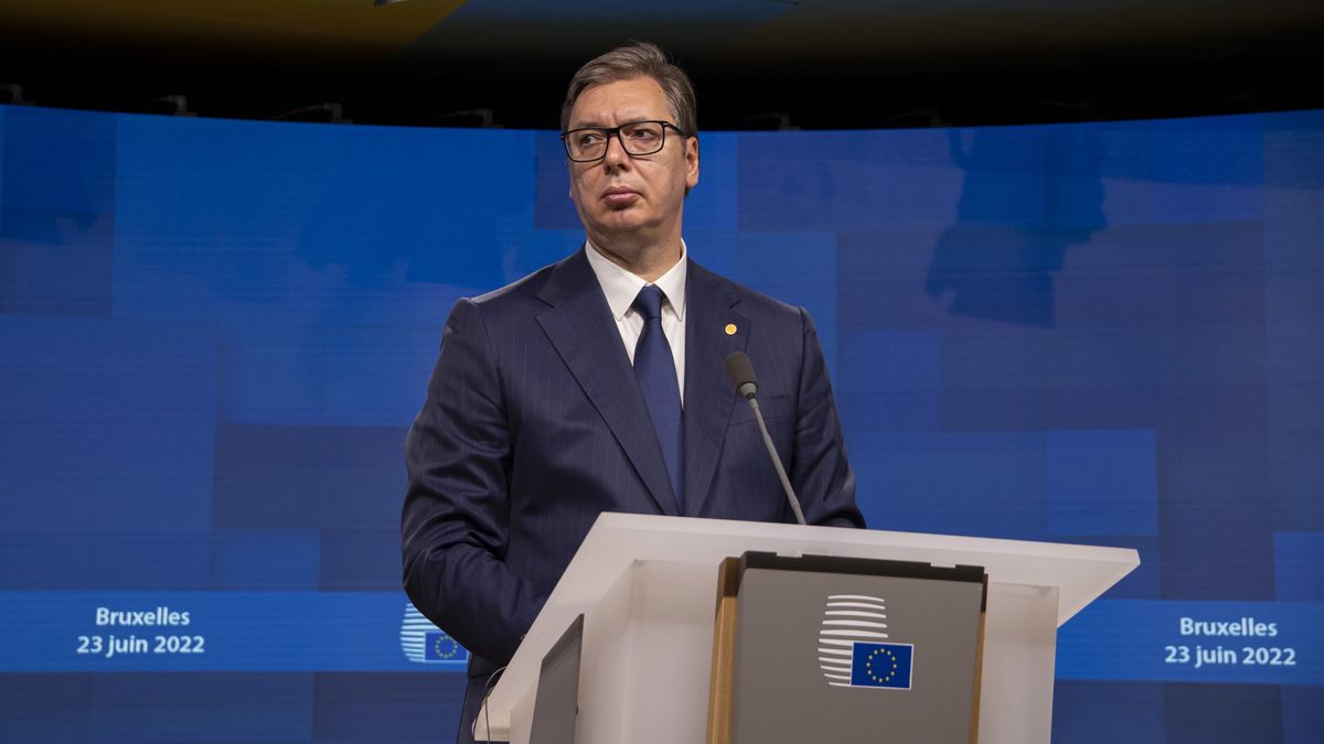 Prezydent Serbii Aleksandar Vučić