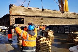 Wrocław. Trwa przebudowa Mostów Pomorskich. Środkowy fragment największym wyzwaniem dla drogowców