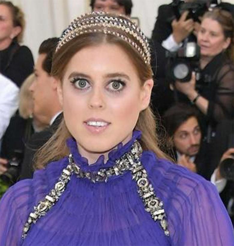księżniczka Beatrice – MET Gala 2018