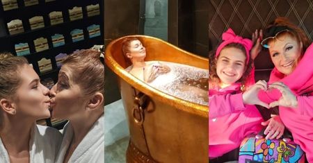 Katarzyna Skrzynecka relacjonuje babski wypad z 13-letnią córką: "Spędziłyśmy trzy BAJECZNE godziny w ladies SPA". Milusio?