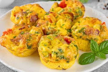 Weź jajka, mleko i odrobinę mąki. Tak przygotujesz muffiny na śniadanie