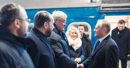 Tusk jest w Kijowie. Kancelaria Premiera pokazała zdjęcie