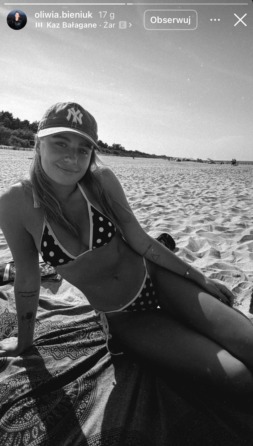 Oliwia Bieniuk w bikini