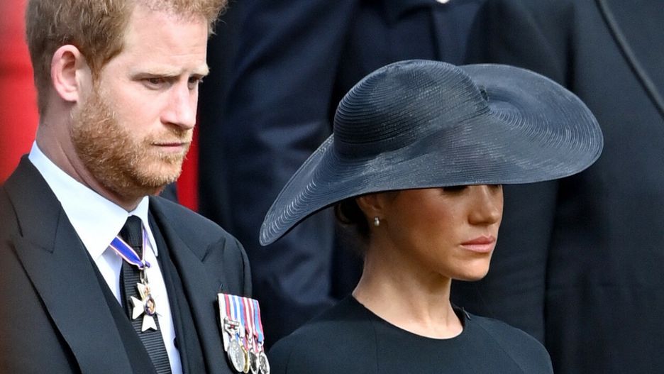 Harry i Meghan uczestniczyli w uroczystościach pogrzebowych królowej