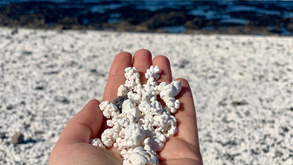 Popcorn Beach znajduje się w regionie Corralejo, na północnym krańcu Fuerteventury