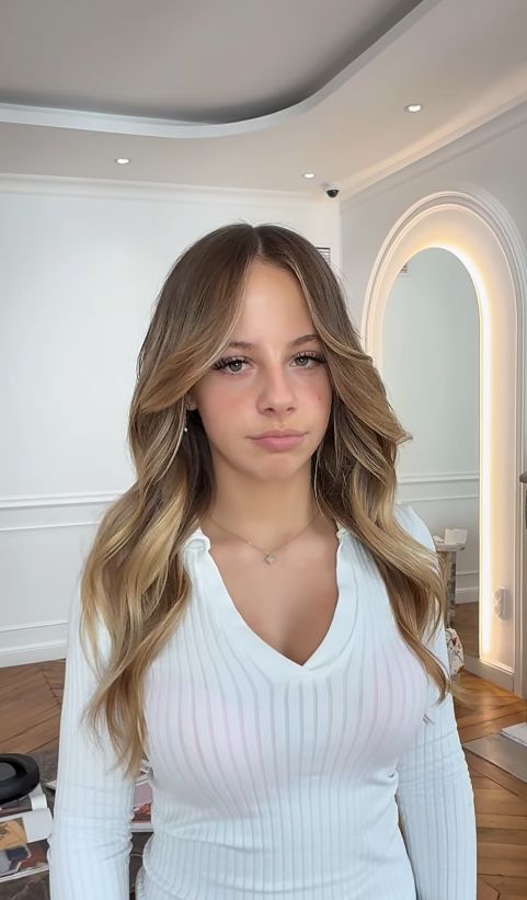 Giulia po fryzjerskiej metamorfozie