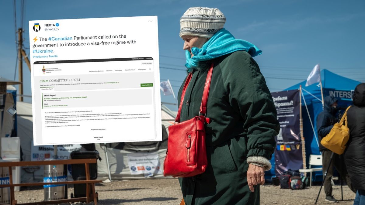 Z Ukrainy wyjechało już prawie 4 mln osób. Kanada rozważa wprowadzenie dla obywateli tego kraju ruchu bezwizowego