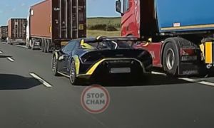 Skandal na A1. Lamborghini przyłapane. Nagranie obiega sieć