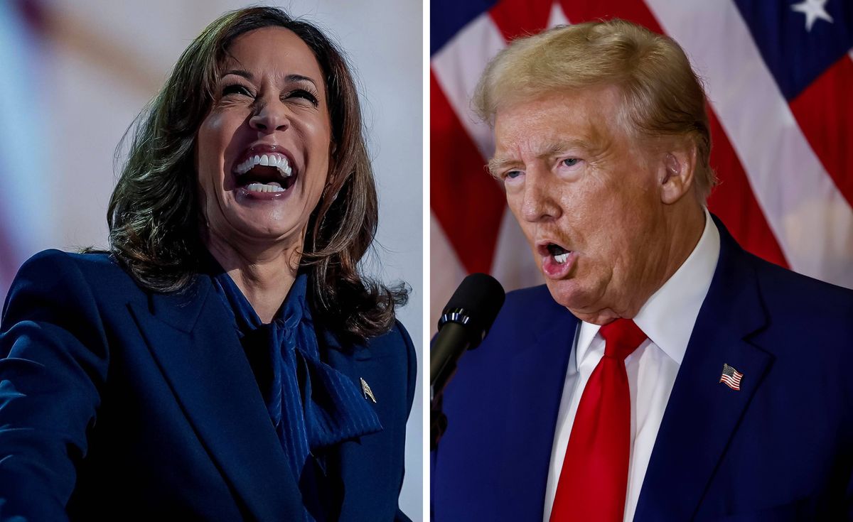 Kamala Harris i Donald Trump. W nocy z 10 na 11 września polskiego czasu zmierzą się w telewizyjnej debacie