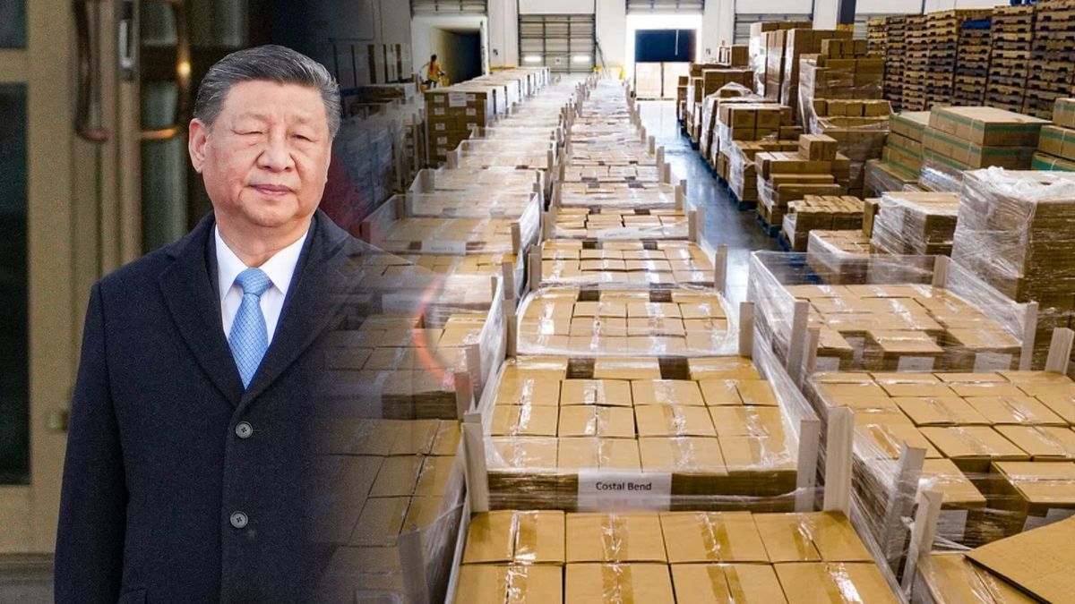 Chiny zalewają świat towarami