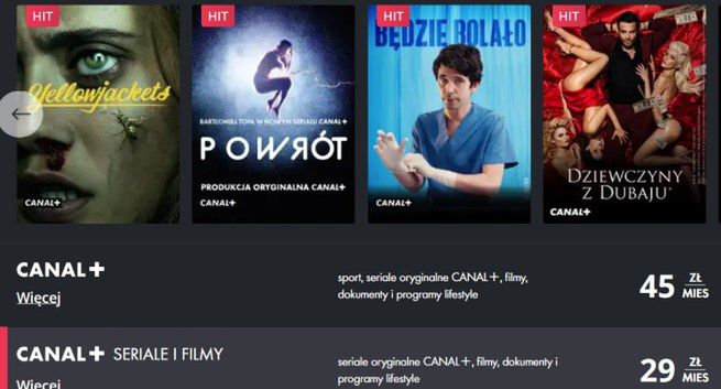 Zmiany w pakietach Canal+ online. Tańsza subskrypcja bez sportu