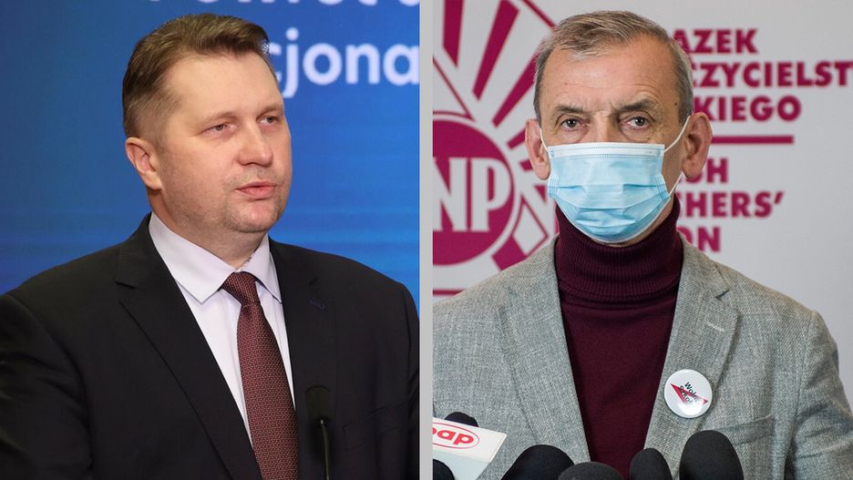 Przemysław Czarnek ogłosił wcześniejszy powrót do szkół. Sławomir Broniarz komentuje