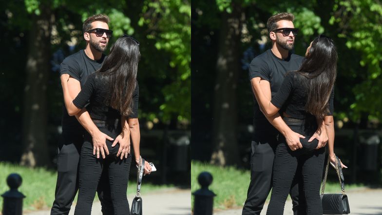 Klaudia El Dursi obściskuje się z partnerem