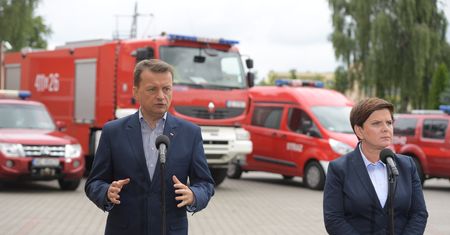 Szydło: Większość skutków nawałnic usunięta. Apel do samorządowców
