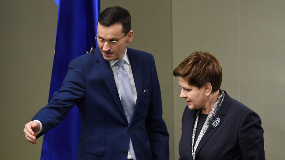 Mateusz Morawiecki i Beata Szydło