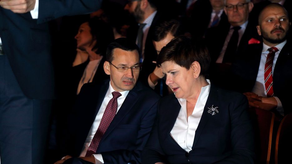 Mateusz Morawiecki i Beata Szydło