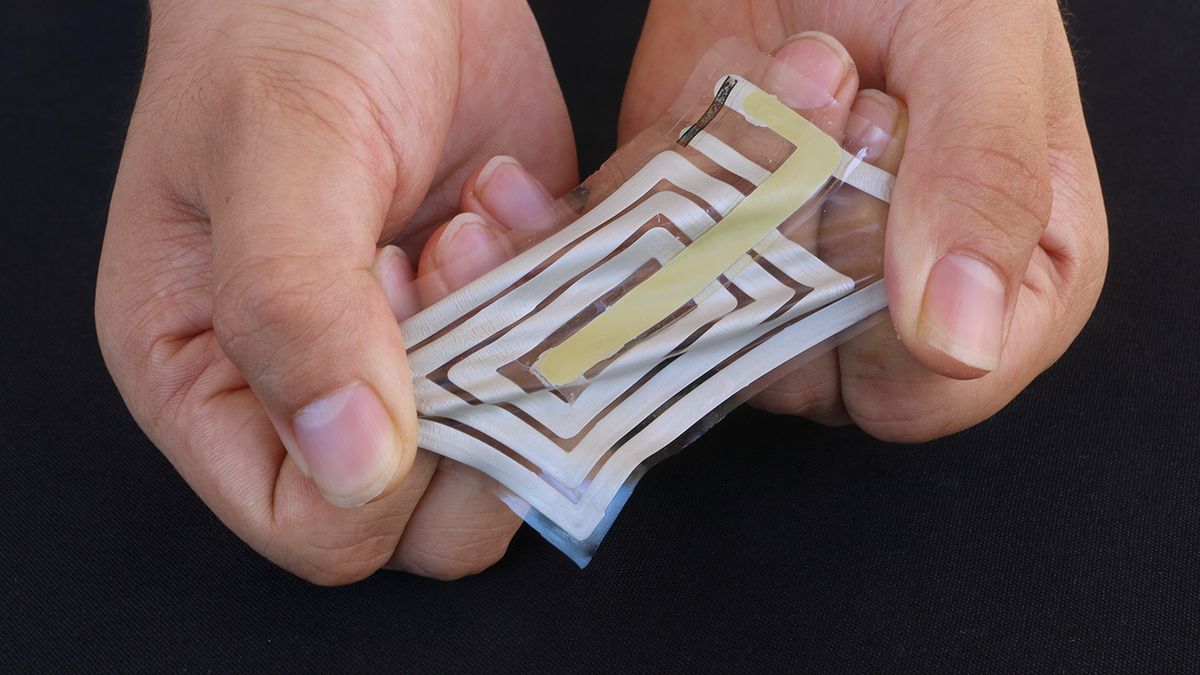 Ta naklejka może monitorować parametry życiowe 1